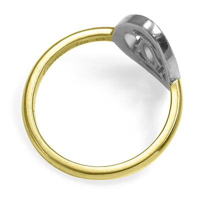 14K Gold Handmade Design Diamond Ring