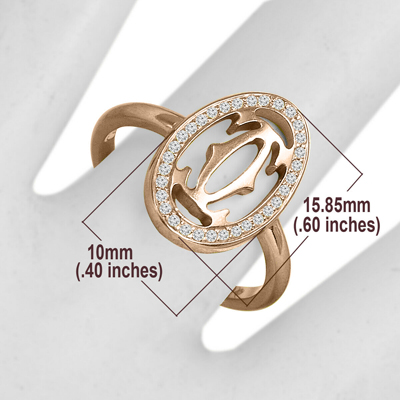 14K Gold Handmade Design Diamond Ring