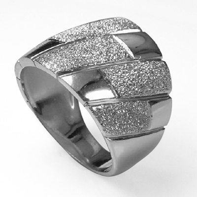 Men's 14k Gold Fancy-cut Gold Ring