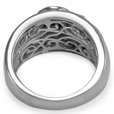 Men's Ring Genuine Ceylon Sapphire 10k Gold
