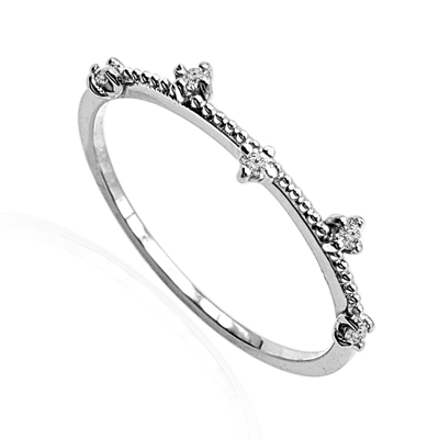 Platinum 950 Genuine Diamond Band F VS1