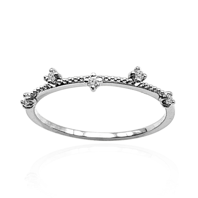 Platinum 950 Genuine Diamond Band F VS1