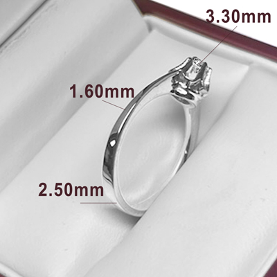 Russian style 14k Gold Diamond Ring F SI1