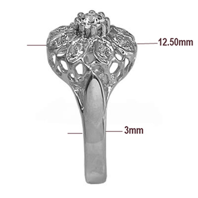 14k White Gold Lab Grown Diamond Ring