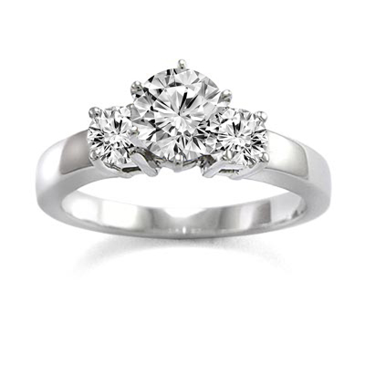 Grnuine Diamond Ring in Platinum 950