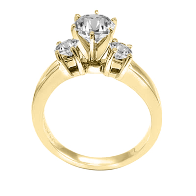 14k Gold Lab Grown Diamond Ring