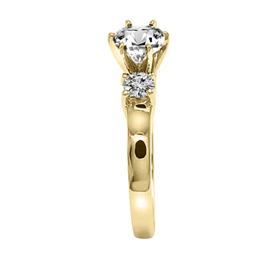 14k Gold Lab Grown Diamond Ring