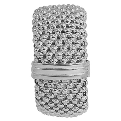 Silver 925 Flexible Mesh Ring