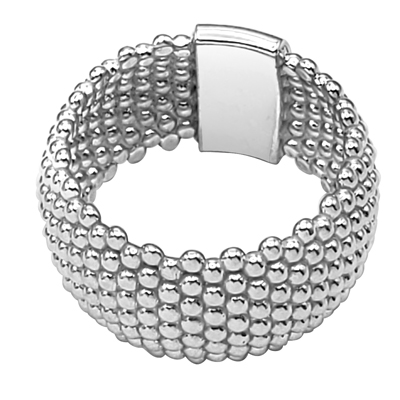 Flexible Mesh Ring in 14k
