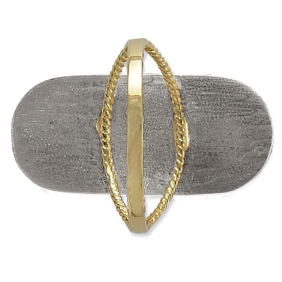 14k Gold 7 Talisman Good Luck Ring