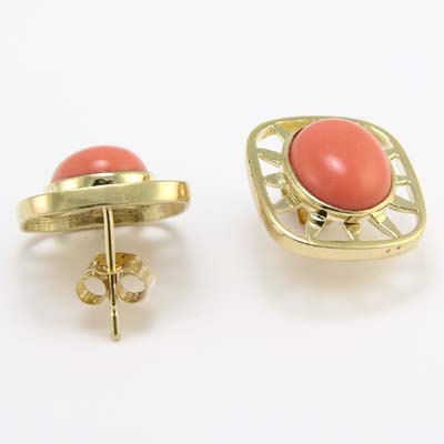 14K Yellow Gold Earrings
