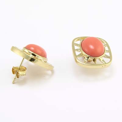 14K Yellow Gold Earrings