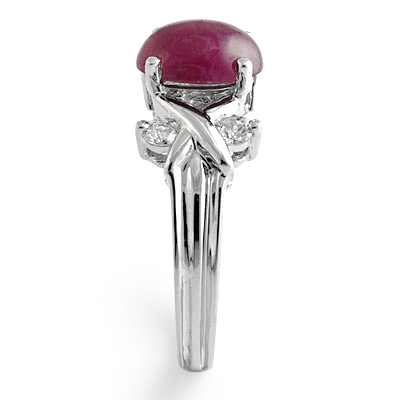 Ruby and Diamond Ring 14k Gold