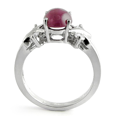 Ruby and Diamond Ring 14k Gold