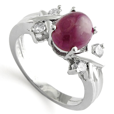 Ruby and Diamond Ring 14k Gold