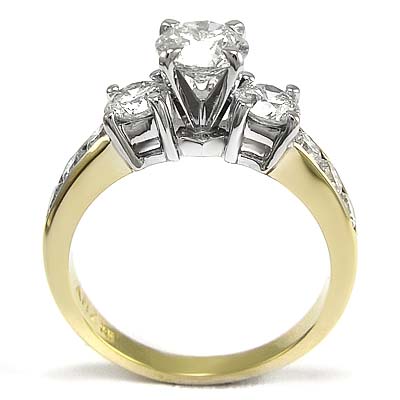 14k Gold Diamond Engagement Ring