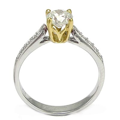 18k White Gold Diamond Ring