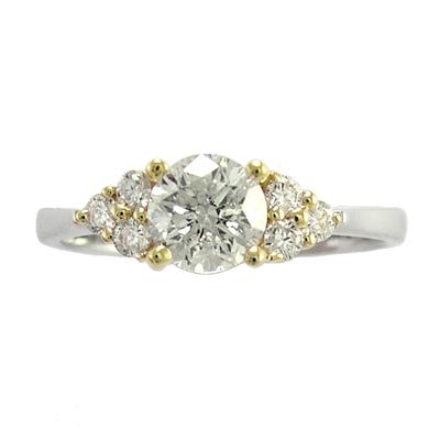 18K White Gold Diamond Ring