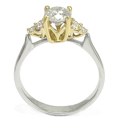 18K White Gold Diamond Ring