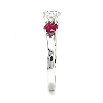 Ruby and Diamond Ring 14k Gold