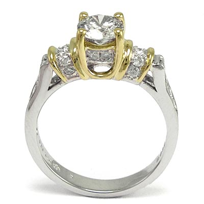 18K White Gold Diamond Ring