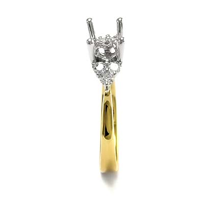 18k Yellow Gold Diamond Ring