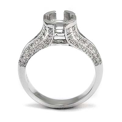 14k Gold Diamond Ring Mounting