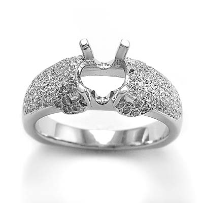 14k Gold Diamond Ring Mounting