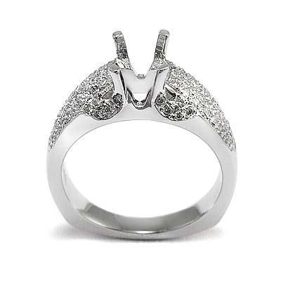 14k Gold Diamond Ring Mounting
