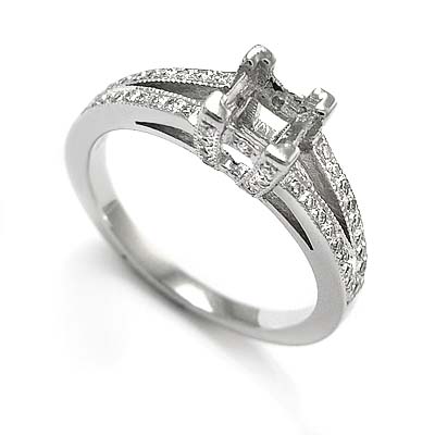 14k Gold Diamond Ring Mounting