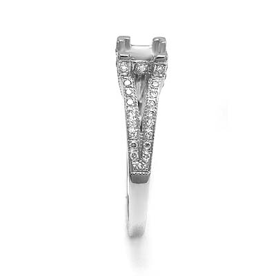 14k Gold Diamond Ring Mounting