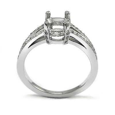 14k Gold Diamond Ring Mounting