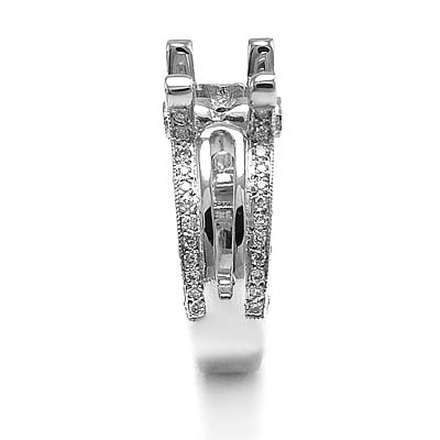 14k Gold Diamond Ring Mounting