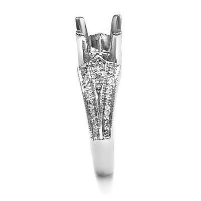 14k Gold Diamond Engagement Ring