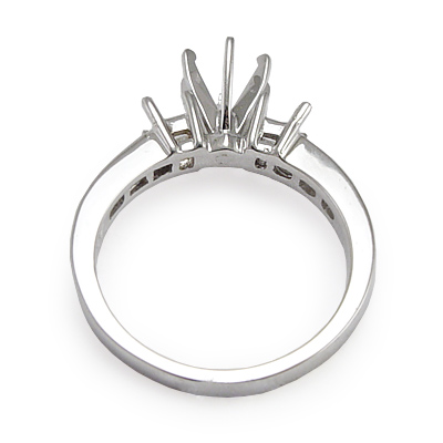 Diamond Engagement Ring Setting Platinum