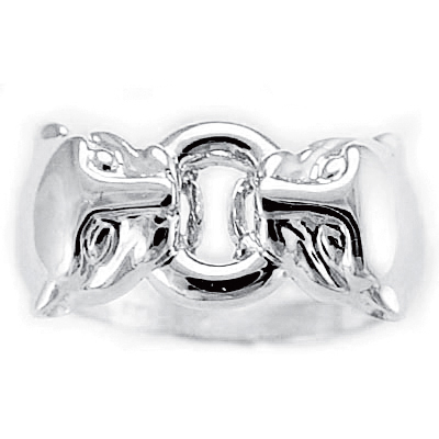 Man's Cat Head Ring 14k solid Gold