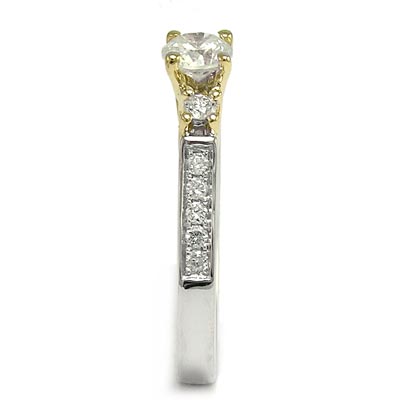 18K White Gold Diamond Ring
