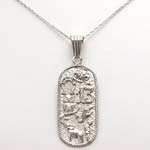 14k Gold Good 7 Talisman Good Luck Pendant