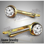 Russian Syle Earrings in 14k Rose gold 585