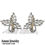 925 Sterling Silver Design Earrings