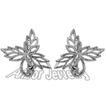 14k Solid Gold Design Earrings