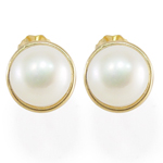 14k Gold 6.5mm Pearl Studs