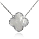 14k Gold Mother of Pearl Necklace