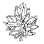 Maple Leaf Design Pendant in 14k Gold