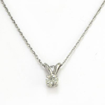 14k Gold Diamond Pendant