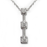 14k Gold Diamond Pendant