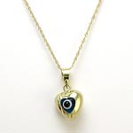 14k Gold Heart Pendant Neclas