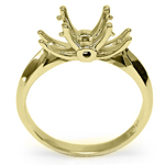Handmade Ring Setting in 14k Gold