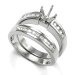 14k Gold Diamond Engagement Ring