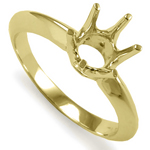 Knife Edge Ring Mounting 10K